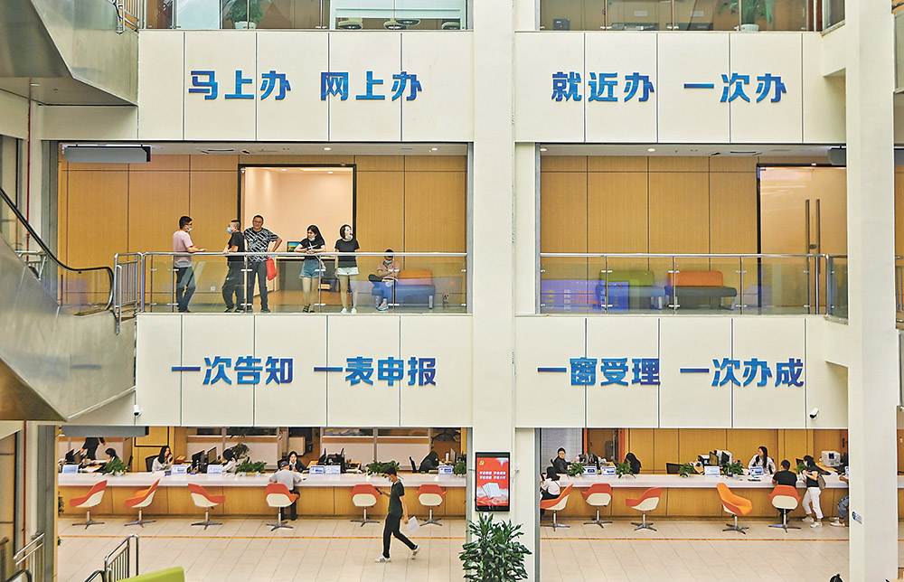 宁夏21个政务大厅公安专区“一窗通办”(图1)